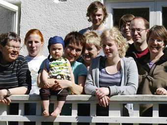 Barnfamiljer på Slottet i Lund